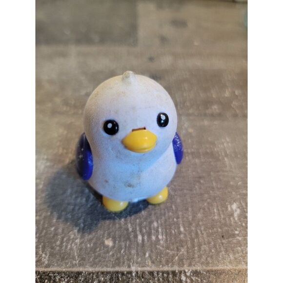 Purple white duck chick AS IS toy figure pet - Picture 1 of 5